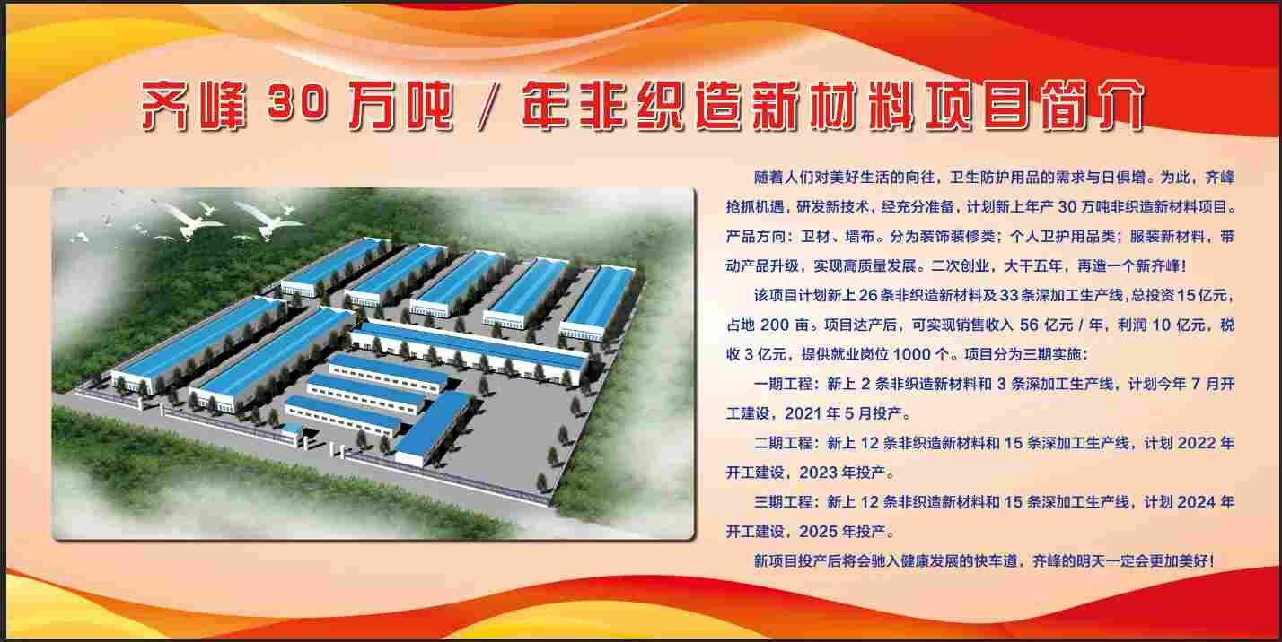 非織造新產品在裝飾裝修與個人衛生防護領域的應用